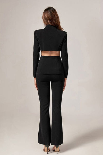 Zanna Cut-Out Diamonds Decorated Dress
