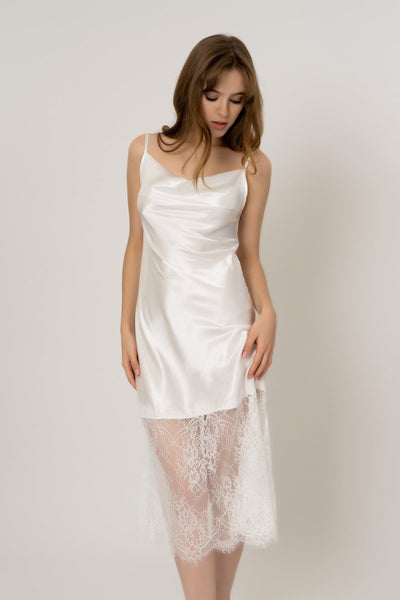 Narmin Nightgown-White